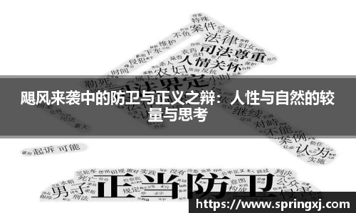 飓风来袭中的防卫与正义之辩：人性与自然的较量与思考